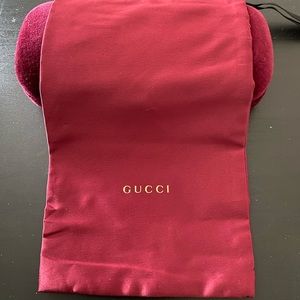 Gucci Eye Glasses Case and Dust Bag